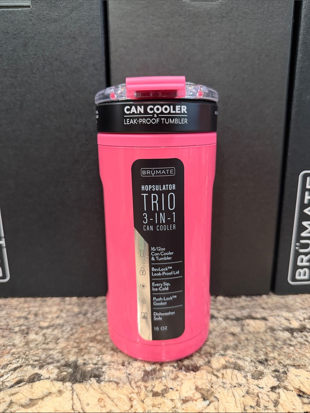 BrüMate Trio - Hot Pink
